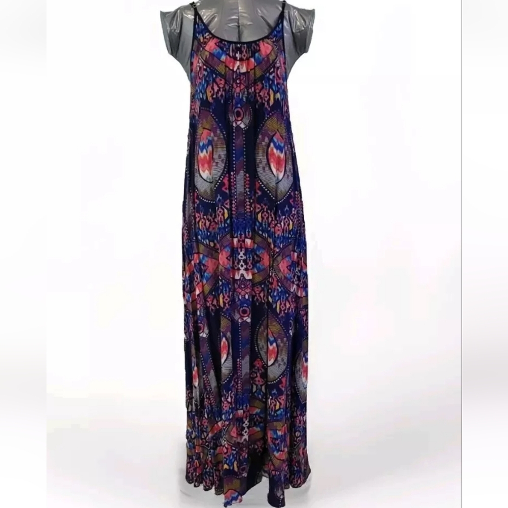 Red Carter Blue and Red Sleeveless Sundress